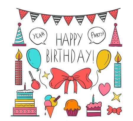 Идеи для рисунков на день рождения