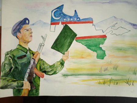 Рисование на тему день защитника Отечества