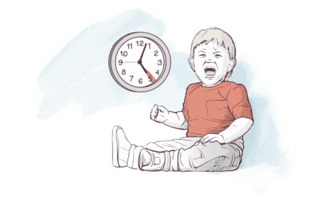 Неполный рабочий день иллюстрация