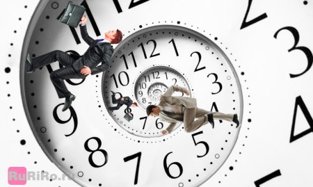 Работник с часами