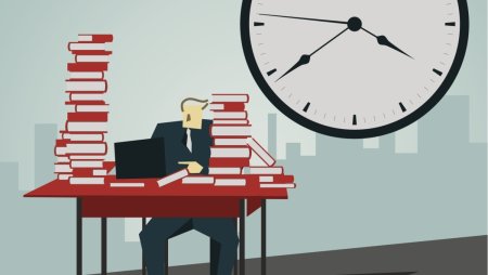 Рабочее время рисунок