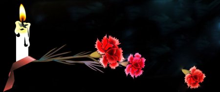 Свеча памяти день Победы