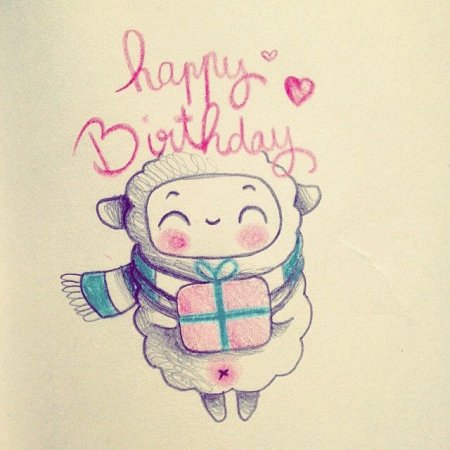 Рисунки на др подруге легкие