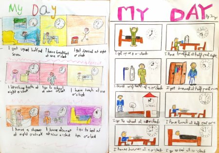 Проект по английскому мой день