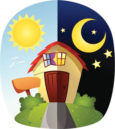 День и ночь для детей