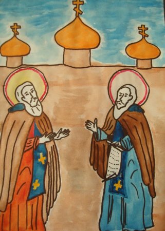 День славянской письменности и культуры рисунки детей