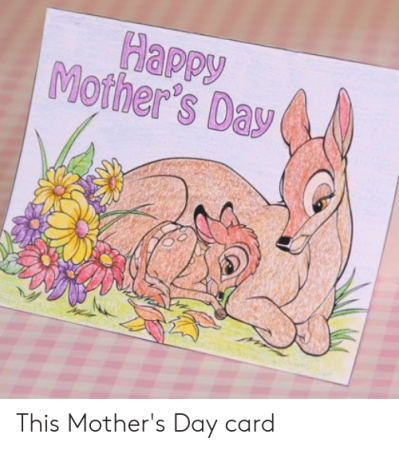 Рисунок маме на день рождения