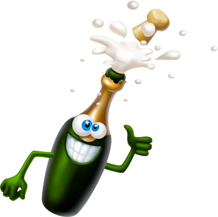 Анимированная бутылка