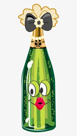 Шампанское анимация