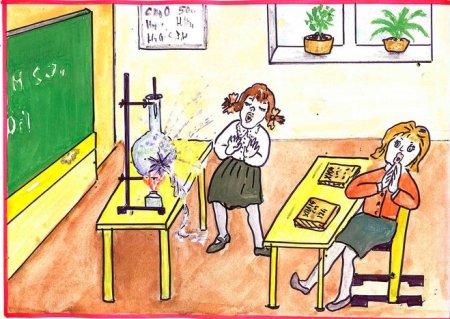 Рисунок на тему школа