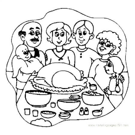 Сюжетная картина семья