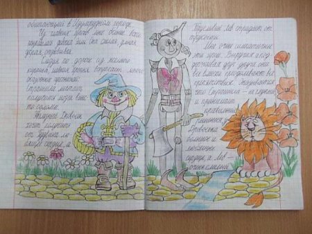 Оформление альбома для рисования