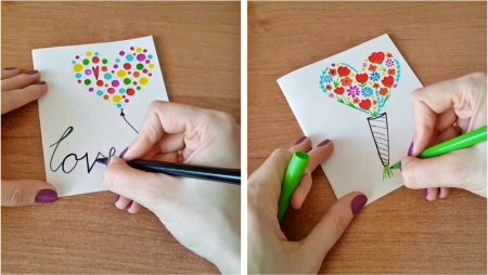 Открытки рисовать своими руками