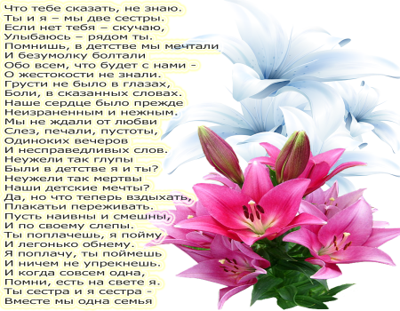 С днем рождериясестренка