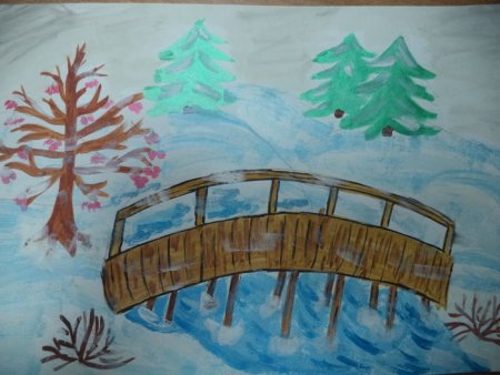 Иллюстрация к стихотворению Мороз и солнце день чудесный