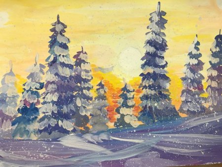 Мороз и солнце день чудесный иллюстрации