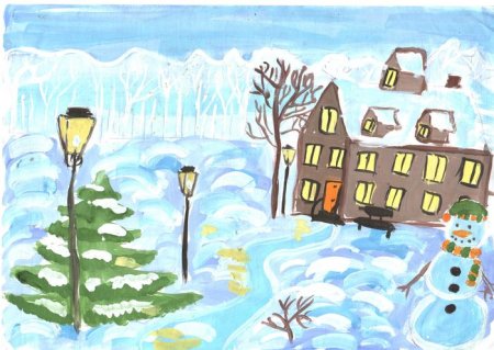 Иллюстрация к стихотворению Мороз и солнце день чудесный