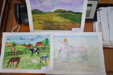 Рисунки детей на тему сельское хозяйство