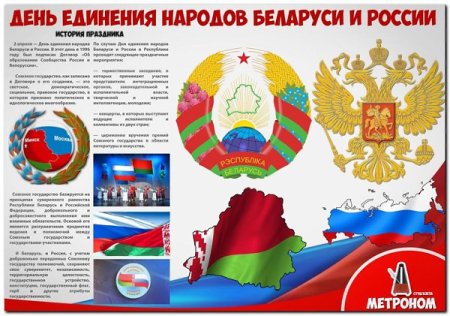 Россия и Беларусь рисунки