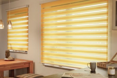 Рулонные шторы Зебра день-ночь