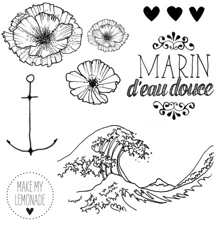 Маленькие Татуировки эскизы лето