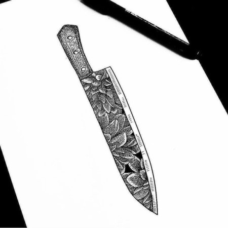 Значения татуировок ножа
