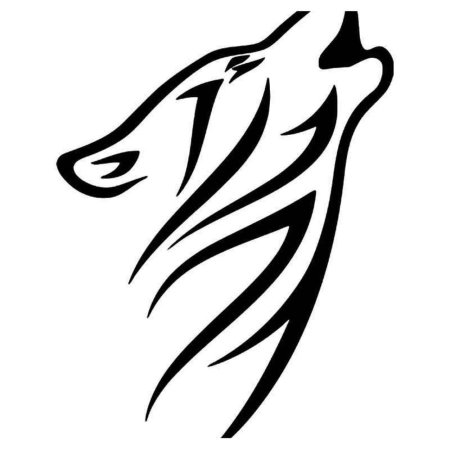 Тату черно белое