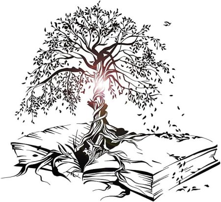 Книжная Графика деревья