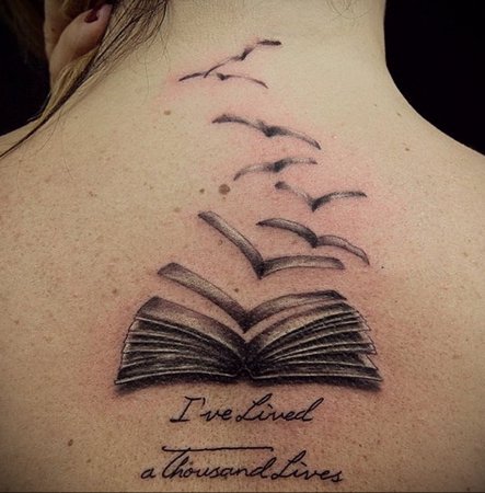 Книжные тату