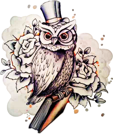 Тату с изображением Совы