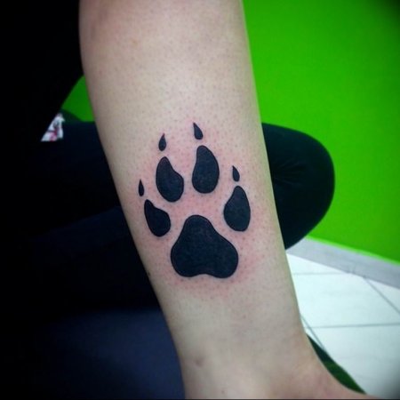 Тату лапки