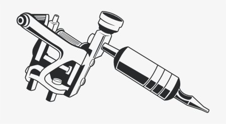 Тату машинка вектор