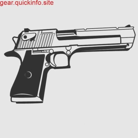 Пистолет вектор