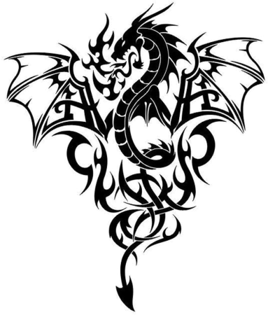 Дракон эскиз