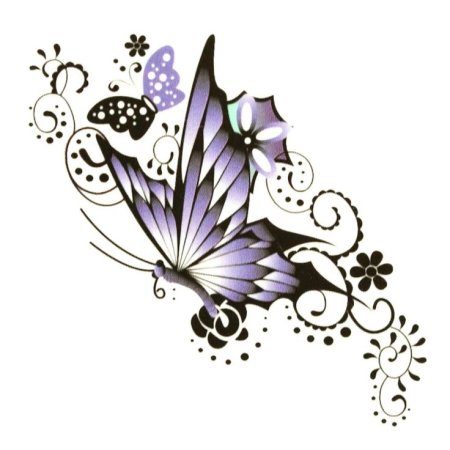Орнамент бабочки