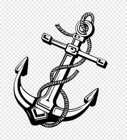 Якорь Татуировка эскиз