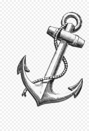 Якорь тату эскиз