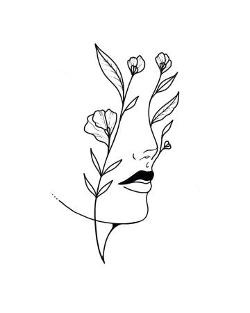 Эскизы тату Минимализм