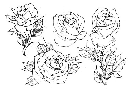 Эскизы Минимализм