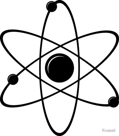 Атом для срисовки