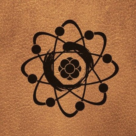 Тату атом эскиз