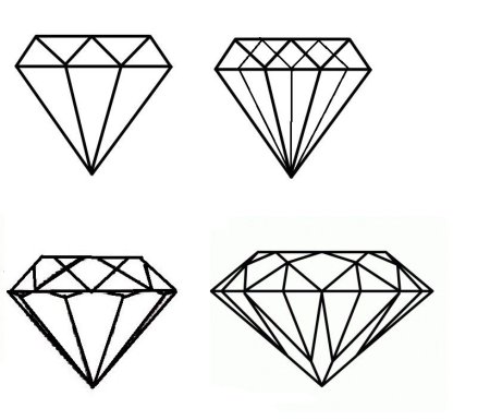 Бриллиант эскиз