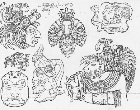 Майя Ацтеки инки тату