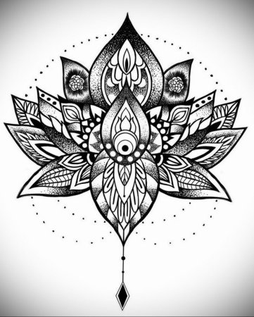 Мандала Лотос