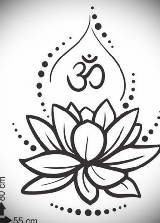 Лотос символ тату