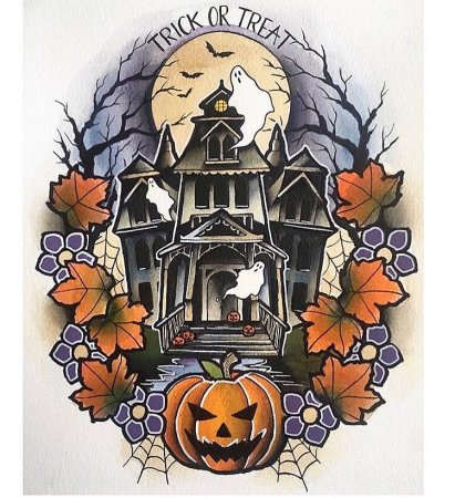 Рисунки Хэллоуин эскизы