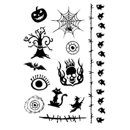Тату Хэллоуин эскизы