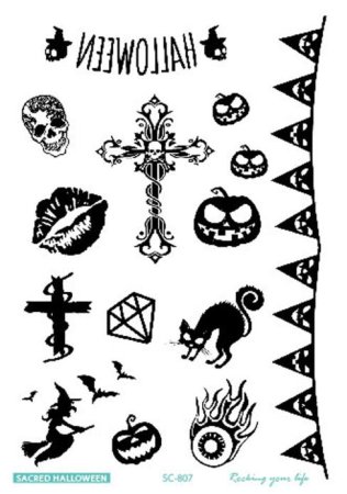 Татушки на Хэллоуин