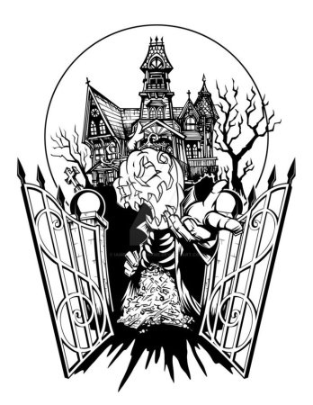 Эскизы Хэллоуин