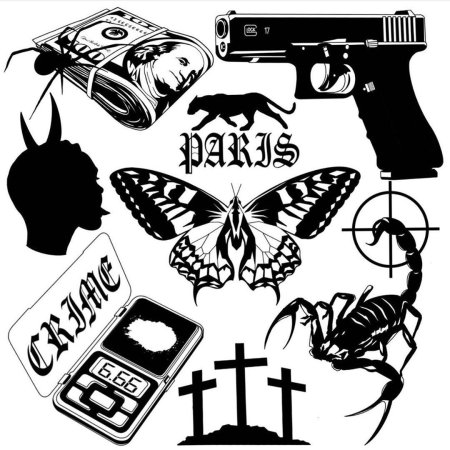 Эскизы тату андеграунд